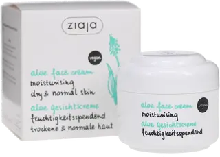 Hidratantna Krema Za Lice Za Suhu I Normalnu Kožu Aloe Vera 50Ml Ziaja