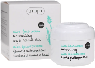 Hidratantna Krema Za Lice Za Suhu I Normalnu Kožu Aloe Vera 50Ml Ziaja