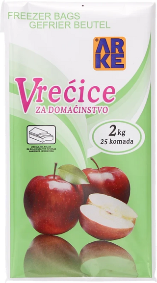 Vrećice Za Domaćinstvo 2Kg 25/1 Arke
