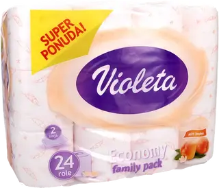 Violeta Toaletni Papir 24/1 2 Sloja Breskva