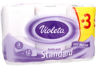 Violeta Toaletni Papir 9+3 Gratis 3 Sloja