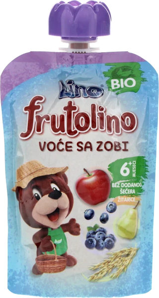 Kašica Voće Sa Zobi Pouch 100G 6+ Frutolino