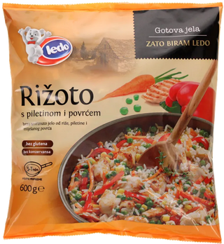 Rižoto S Piletinom I Povrćem 600G