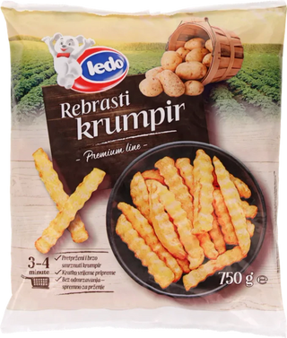 Rebrasti Pommes 750G Ledo