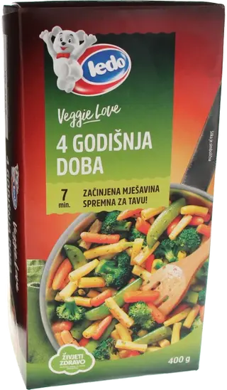 Povrće Mješavina Četiri Godišnja Doba Smrznuto 400G Ledo