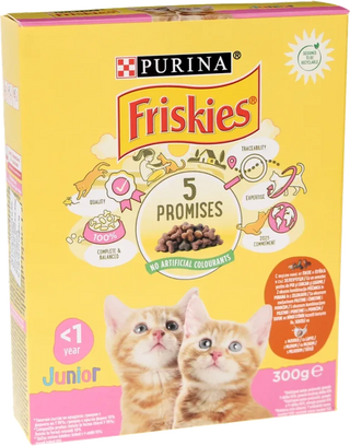 Hr. za mačke Friskies junior 300g
