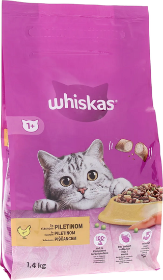 Whiskas Briketi Piletina1.4Kg Arch