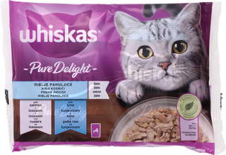 Hrana Za Mačke 4X85G Whiskas Riba Pd
