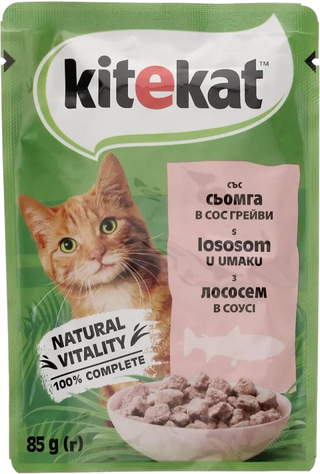 Hrana Za Mačke 85G Kitekat Pouch Losos