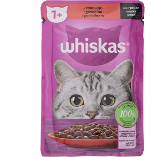 Hrana Za Mačke 85G Whiskas Govedina