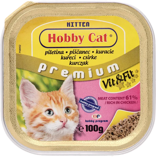 Hr. za mačke Hobby Cat piletina 100g Vitakraft