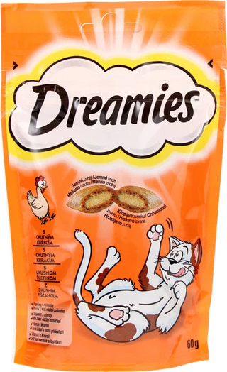 Hr. za mačke Dreamies sa piletinom 60g