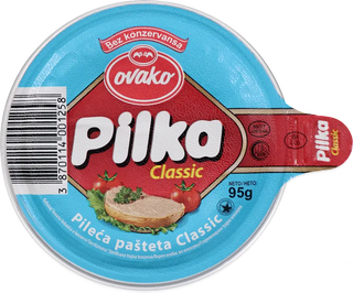 Pasteta Pileca Classic Pilka 95G