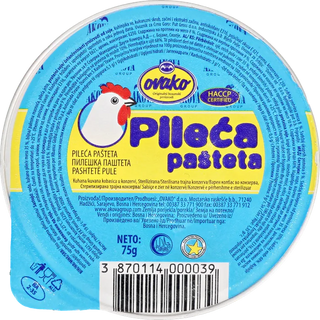 Pašteta Pileća 75G Ovako