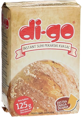 Kvasac Suhi 125Gr Di-Go