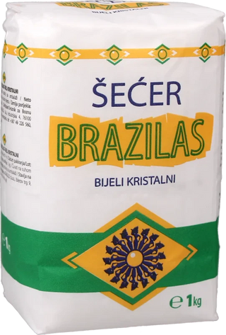 Secer Bijeli Kristalni 1 Kg Brazilas
