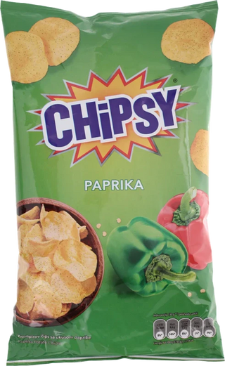 Čips Paprika 140G Chipsy