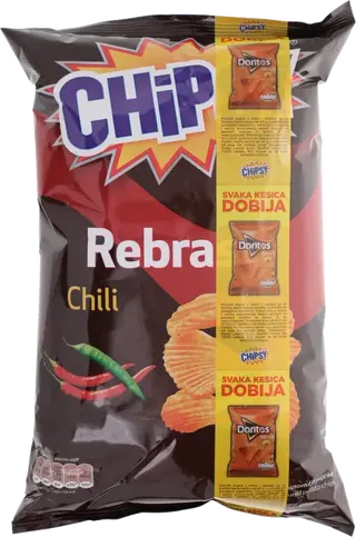 Cips Rebrasti Cili Chipsy Marbo 140G