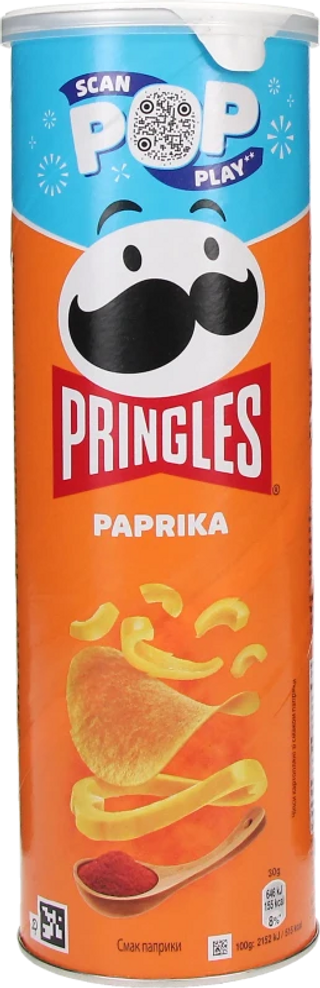 Pringles Hot Paprika 165G