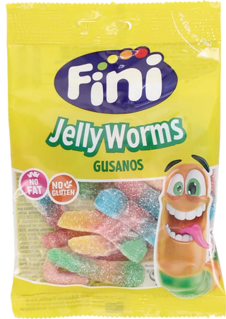 Bomboni Gumeni Jelly Worms 100 G Fini