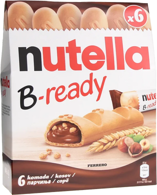 Biskvit Punjeni Nutella B Ready 132 G Ferrero