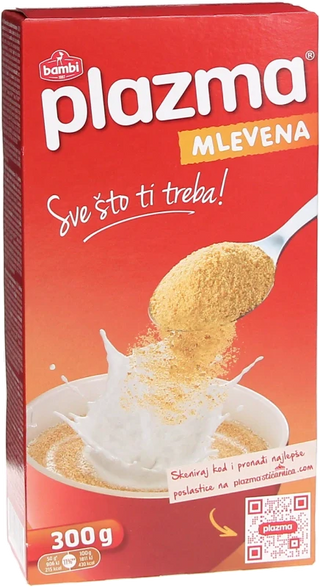 Keks Mleveni Plazma 300G Bambi