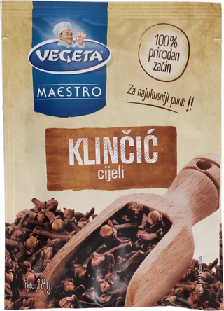 Klincic Cijeli 18 Gr Vrecica Podravka