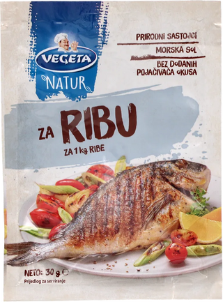 Vegeta Twist Za Ribu 30G Podravka