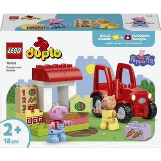 Lego Duplo Peppa Pig Tractor y Mercado - GCOLEG10468