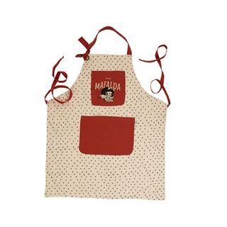 Mr Wonderful Set de delantal + recetario Mafalda - Este mundo es una sopa!