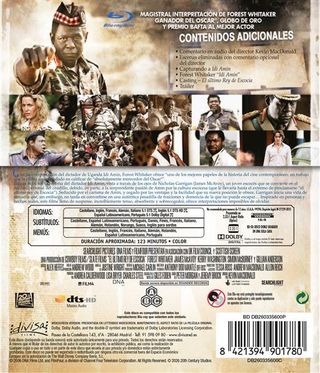 El último rey de Escocia - Blu-ray