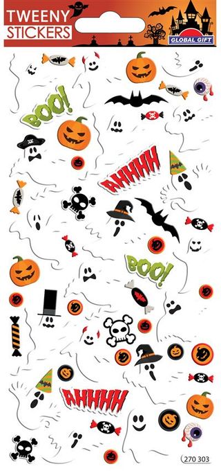 Pegatinas halloween Erik tweeny foamy Fantasmas