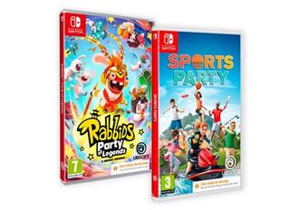 Pack Rabbid Legends + Sports Party Nintendo Switch - Código de descarga