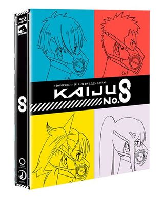 Kaiju Nº8 Temporada 1 Ep 1-12 - Blu-ray