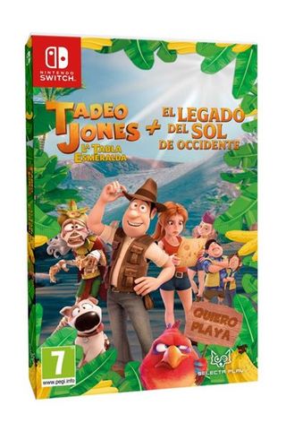 Tadeo Jones 3: La Tabla Esmeralda + El Legado del Sol de Occidente Nintendo Switch