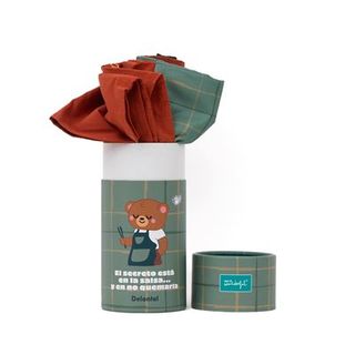 Mr Wonderful Delantal Rey del bosque y de la brasa