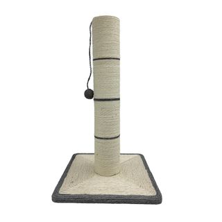 Leeby Isidoro rascador de sisal con juguete para gatos