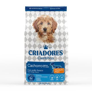 Criadores Científico Medium Maxi Pienso Pollo para cachorros 3Kg