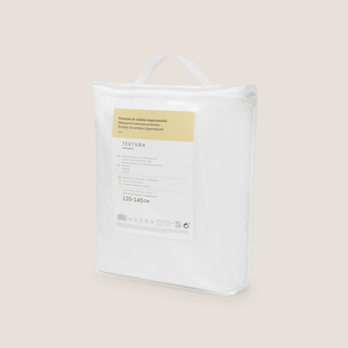Protector De Colchón Impermeable Omapu Blanco cama 105-120cm
