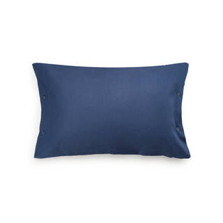 Funda De Almohada De Algodón Orgánico 180 Hilos Besto Azul Azulado 50x85 cm