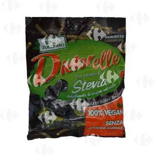 Gommes à la réglisse sans sucre 70g - DIETORELLE