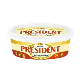 Président Beurre Doux en Barquette 250g