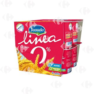Jaouda Linea Yaourt 0% Aux Céréales 110g