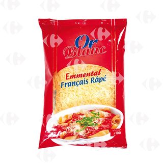 Fromage râpé Emmental 100g - OR BLANC