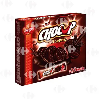 Chocup Chocolat Biscuits Pack 10 Unités 300g