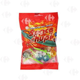 Sachet sucettes Émoji sans gluten x8 unités 76g - SPACE CHUPI