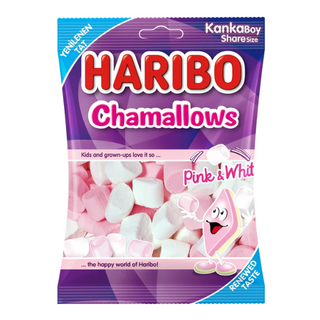 Bonbons Guimauves Rose Et Blanc Chamallows  Haribo 70g