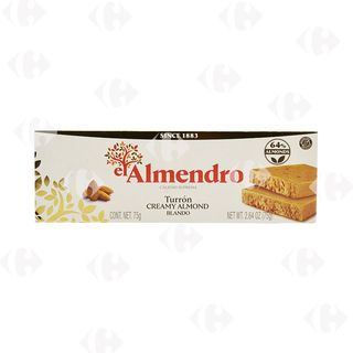 Nougat creamy amande Turron 75g - EL ALMENDRO