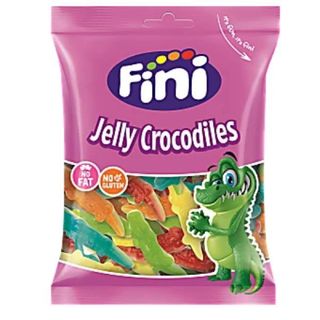 Gomme crocodiles sucres 100g - FINI