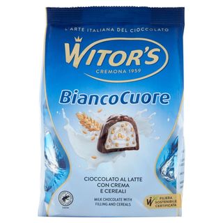 Witor's Chocolat de lait BiancoCuore Pralines, 250g